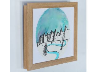 Ski Mountain 12W x 14H