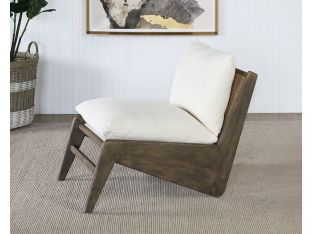 Armless Angular Lounge Chair