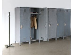 Simple Gray Precinct Locker