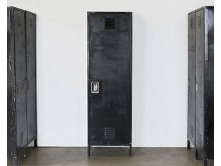 Simple Black Precinct Locker