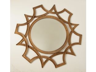 Abberley Malden Gold Mirror