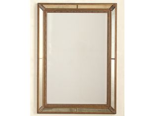 Antique Gold Acanthus Panel Mirror