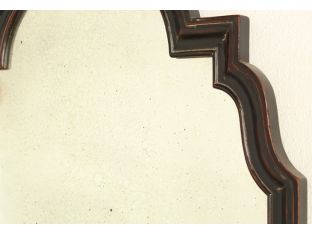 Antique Mahogany Dutch Mirror