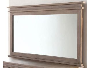 Settler Mirror in Sundried Ash