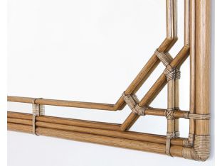 Rattan Framed Wall Mirror