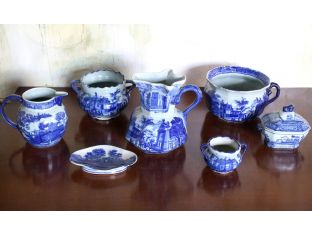 7 Piece Chinese Style Serving Set