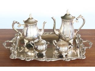 Silver Plated Tea Set - 5 piece