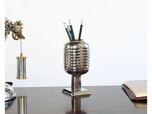 Microphone Pencil Holder