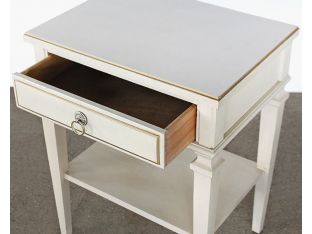 Vintage Ivory Nightstand