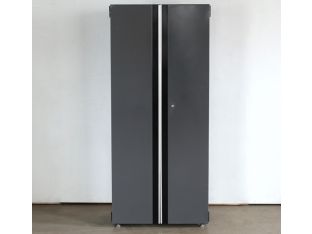 Gray 2-Door 6' Office Cabinet