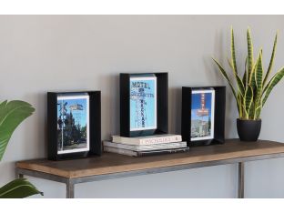 Set of 3 Recessed Motel Photos