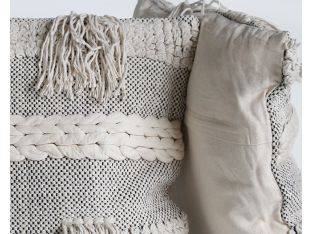 Braided Fringe Pillow