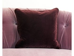 Merlot Velvet Pillow