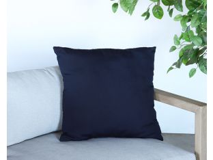 Navy Outdoor Pillow