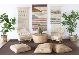 Natural Jute Floor Cushion