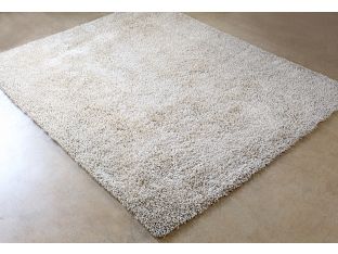 8' x 10' Ivory Shag Rug