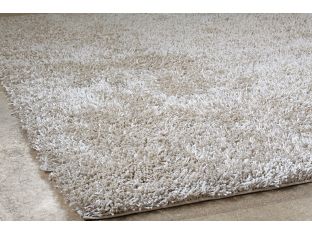 8' x 10' Ivory Shag Rug