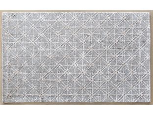 5' X 8' Manoa Rug In Gray Silver