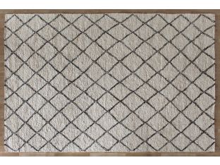 9 X 12 Hemp And Jute Lattice Rug