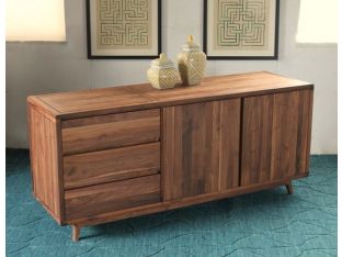 Vintage Sideboard in American Black Walnut