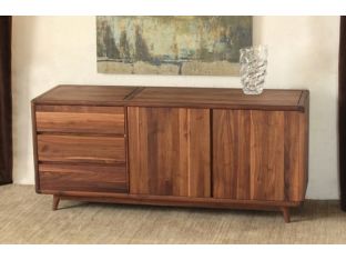 Vintage Sideboard in American Black Walnut