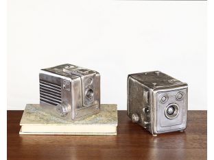 Set of 2 Vintage Camera Boxes - Cleared Décor