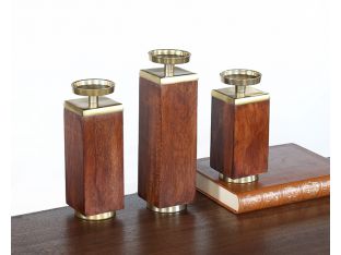 Set of 3 Eden Candleholders