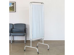 3 Panel White Privacy Screen  