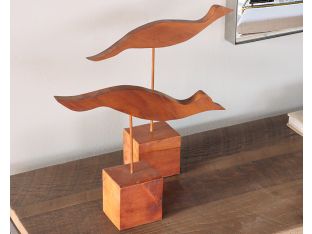Pair of Vintage Bird Figurines