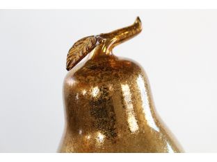 Gold Apple and Pear Set