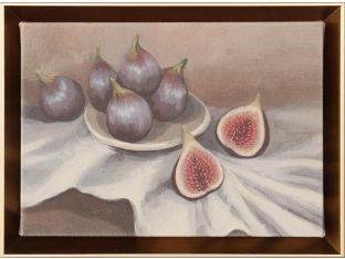 Still Life with Figs I 14W X 10H