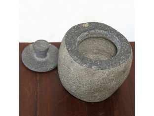 Riverstone Lidded Jar