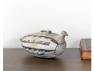 Ceramic Vase Quail Design