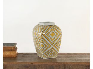 Ceramic Yellow Jar
