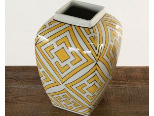 Ceramic Yellow Jar